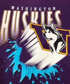Vintage Chalk Line NCAA Washington Huskies Football T-Shirt, UW Hoodie College Student Gift, University Basketball Fan Shirt