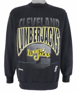 Vintage Cleveland Lumberjacks IHL Sweatshirt 1990s Vintage Style Hoodie Shirt Reprinted Full Size Gifts for Fans