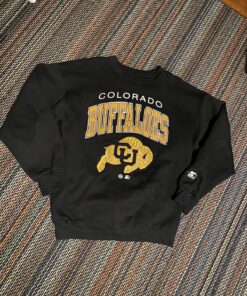 Vintage Colorado Buffaloes Starter Crewneck Sweatshirt, Hoodie, Shirt, CU Buffs Sweatshirt, Shirt, Hoodie Gifts for NCAA Fans