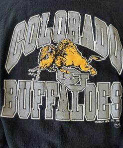 Vintage Colorado Buffaloes Sweatshirt NCAA 80s Raglan CUt University CU Shirt, Hoodie