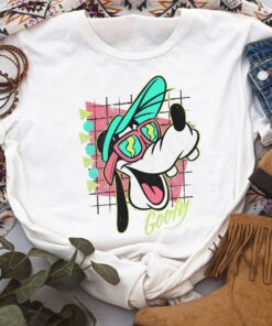 Vintage Disney Mickey and Friends Goofy Graphic Shirt, Disneyland Vacation Holiday Unisex T-shirt Family Birthday Gift Adult Kid Toddler Tee