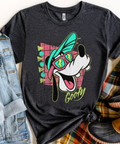 Vintage Disney Mickey and Friends Goofy Graphic Shirt, Disneyland Vacation Holiday Unisex T-shirt Family Birthday Gift Adult Kid Toddler Tee