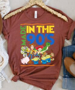 Vintage Disney Toy Story Made In The 90s T-Shirt, Disney Trip Tee, Disneyland Vacation Gift, Disney World Tee Unisex Adult T-shirt Kid Shirt