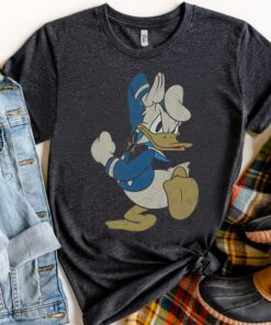 Vintage Duck Quack Shirt, Funny Donald T-shirt, Disney Family Trip Tee, Disneyland Vacation Gift, Disney World Shirt, Magic Kingdom Gift Adult Kid Toddler Tee