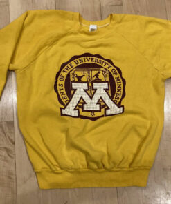 Vintage Gents Regents Of The University Of Minnesota Sweatshirt Golden Gophers Full Size, Minnesota Gophers University Football Fan Shirt