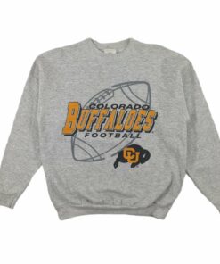 Vintage Grey Colorado Buffaloes Sweatshirt, Colorado Buffaloes Football Sweatshirt, CU Buffs Sweatshirt, Shirt, Hoodie Gifts for Fans
