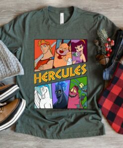 Vintage Hercules Shirt Disney Hercules Megara Hades Shirt, Magic Kingdom, Disneyland Family Trip Vacation Gift Unisex T-shirt