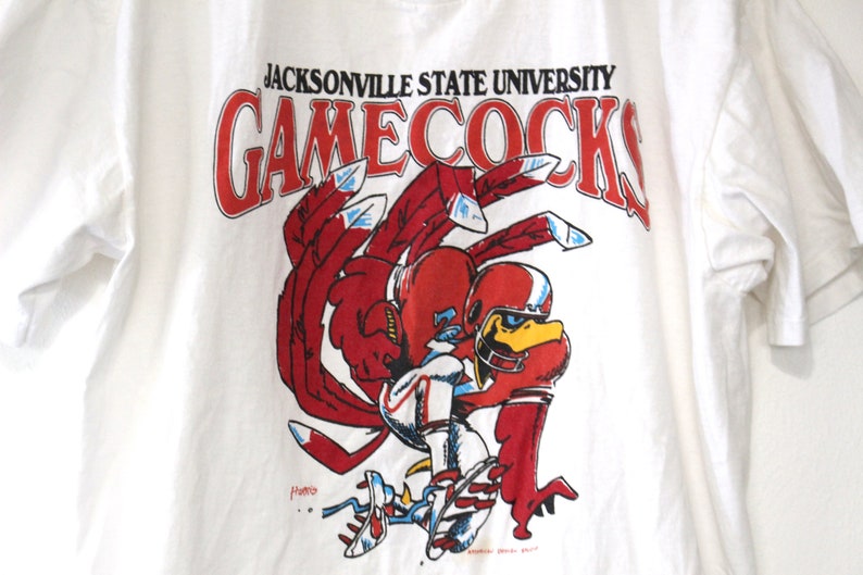 Vintage Jacksonville State University Gamecocks T Shirt, Hoodie, Shirt, USC Hoodie Gifts for NCAA Fans