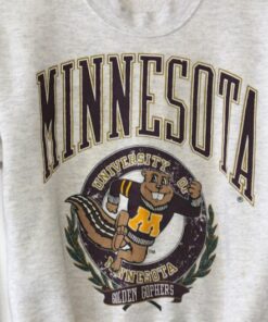 Vintage Kids University Of Minnesota Gophers Sweatshirt, Minnesota Golden Gophers Football Fan Shirt, Gifts For NCAA Fans