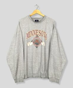 Vintage Minnesota Golden Gophers NCAA Sweatshirt University Of Minnesota Big Printed Crewneck Minnesota Football Sweater