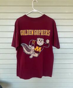 Vintage Minnesota Gophers Shirt, Minnesota Golden Gophers Football Fan Shirt Gifts For Fans