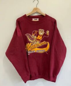 Vintage Minnesota Gophers Sweater, Minnesota Golden Gophers Football Fan Shirt, Gifts For NCAA Fans