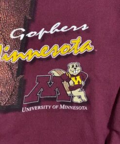 Vintage Minnesota Gophers Sweatshirt, Minnesota Golden Gophers Football Fan Shirt, Gifts For NCAA Fans