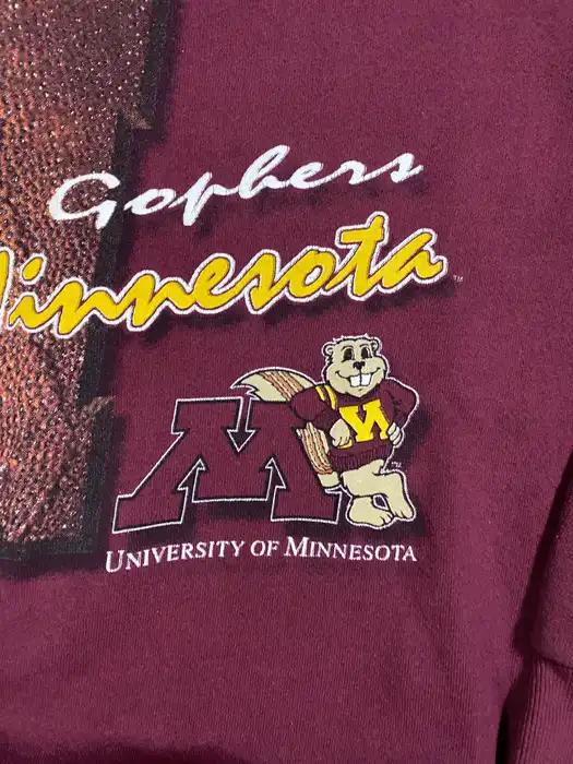 Vintage Minnesota Gophers Sweatshirt, Minnesota Golden Gophers Football Fan Shirt, Gifts For NCAA Fans