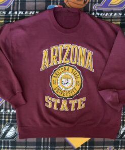 Vintage NCAA Arizona State Sun Devils Est 1885 Logo Sweatshirt, Arizona State University Shirt, Unisex T-Shirt Sweater Hoodie