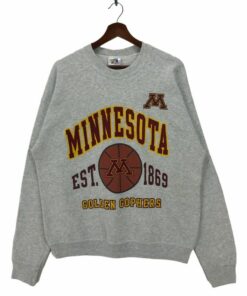 Vintage NCAA Minnesota Golden Gophers Sweatshirt, University Of Minnesota Shirt Gifts for NCAA Fans