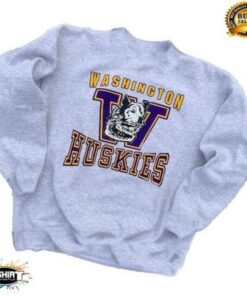 Vintage NCAA Washington Huskies Logo Sweatshirt, University of Washington Shirt, Washington Huskies College Shirt, NCAA Shirt, Vintage Shirt
