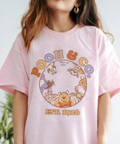 Vintage Pooh and Co EST 1926 Shirt, Cute Pooh Bear And Friends Shirt, Retro Winnie The Pooh, Disney Pooh Bear Shirt, Walt Disney World Shirt