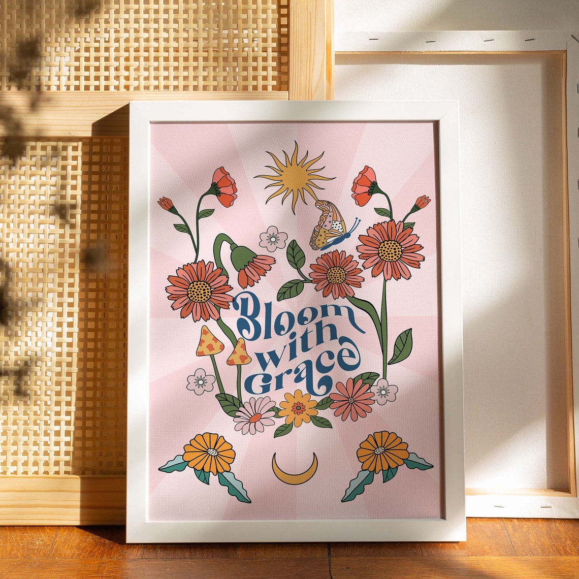 Vintage Poster, 70s Decor, Trendy Wall Prints, Vintage Room Decor, Trendy Prints, 70s Wall Art