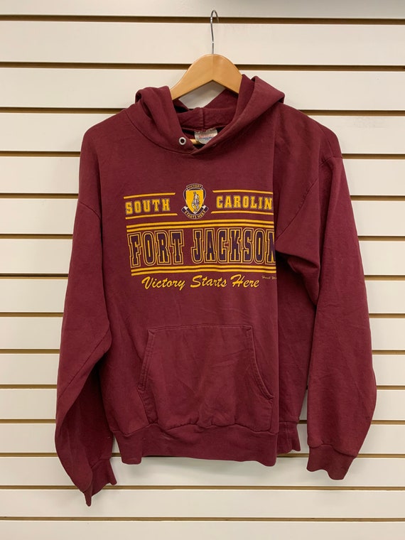 Vintage South Carolina Fort Jackson Hoodie, Sweatshirt, Shirt Reprint, USC Hoodie Gifts for NCAA Fans