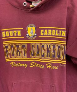 Vintage South Carolina Fort Jackson Hoodie, Sweatshirt, Shirt Reprint, USC Hoodie Gifts for NCAA Fans