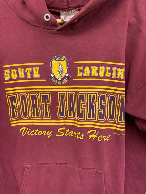 Vintage South Carolina Fort Jackson Hoodie, Sweatshirt, Shirt Reprint, USC Hoodie Gifts for NCAA Fans