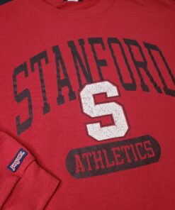Vintage Stanford Athletics Sweatshirt Jansport The Cardinal 80s Usa, Stanford Sweatshirt, Hoodie, Shirt Gifts for NCAA Fans