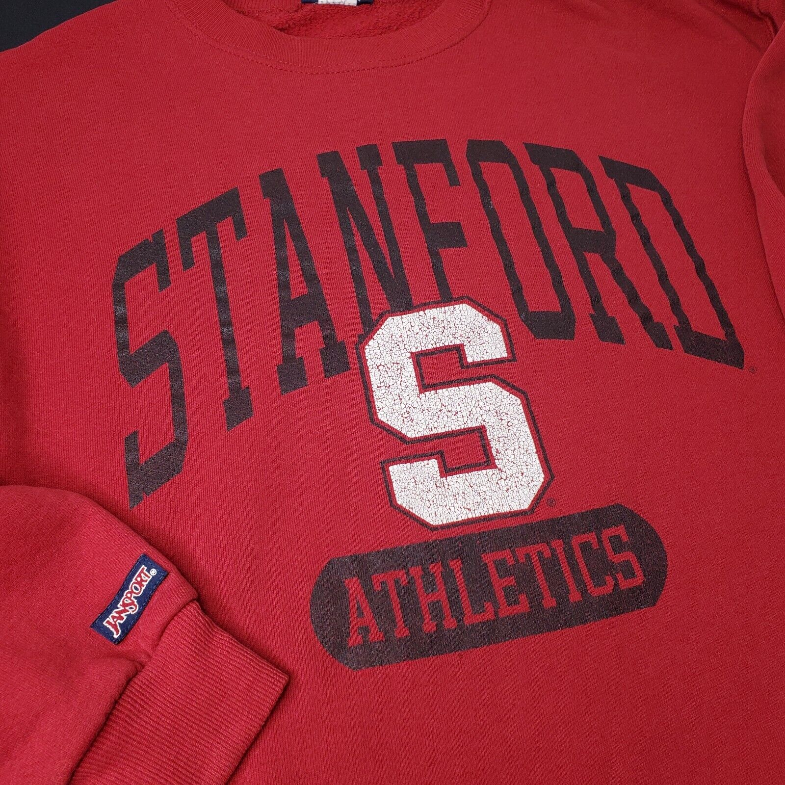 Vintage Stanford Athletics Sweatshirt Jansport The Cardinal 80s Usa, Stanford Sweatshirt, Hoodie, Shirt Gifts for NCAA Fans