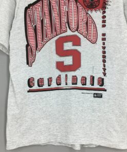 Vintage Stanford Mascot Tshirt Large 90s Stanford Cardinals University Usa Shirt Stanford Cardinals Usa Tees