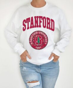 Vintage Stanford Sweatshirt, Stanford University, Usa College Crewneck, University Sweater