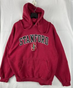 Vintage Stanford University Hoodie Medium, Stanford Cardinal Sports Fan Sweatshirt, Hoodie, Shirt Full Size, Gifts for Fans