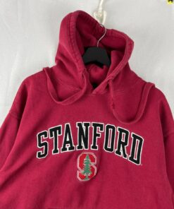 Vintage Stanford University Hoodie Medium, Stanford Cardinal Sports Fan Sweatshirt, Hoodie, Shirt Full Size, Gifts for Fans