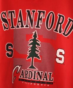 Vintage Stanford University Sweatshirt, Stanford Cardinal Sports Fan Sweatshirt, Hoodie, Shirt Full Size, Gifts for Fans