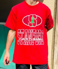 Vintage Stanford University Tee, Stanford Cardinal Sports Fan Sweatshirt, Hoodie, Shirt Full Size, Gifts for Fans