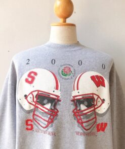 Vintage Stanford University Vs Wisconsin Badgers Sweatshirt