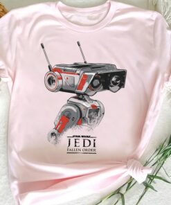 Vintage Star Wars Jedi BD-1 Portrait Shirt, Galaxy Edge Holiday Trip Unisex T-shirt Family Birthday Gift Adult Kid Toddler Tee