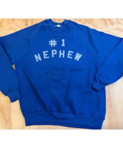 Vintage Style #1 Nephew T-Shirt Sweatshirt Pullover Hoodie Reprinted Full Color Full Size