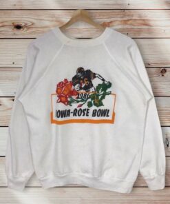 Vintage Style 1986 Champion IOWA State Rose Bowl American Football Team Crewneck Sweatshirt Printed Logo IOWA State Sweater Pullover, Hoodie, Shirt Gifts for Fans