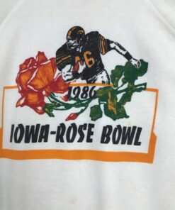 Vintage Style 1986 Champion IOWA State Rose Bowl American Football Team Crewneck Sweatshirt Printed Logo IOWA State Sweater Pullover, Hoodie, Shirt Gifts for Fans