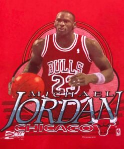 Vintage Style 1990 BNA Michael Jordan Chicago Bulls T-Shirt Hoodie Sweatshirt Full Size Full Color Gift for Chicago Bulls Fans