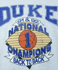 Vintage Style 1992 University of Duke T-shirt, Vintage Style NCAA Duke Shirt, Vintage Style Duke Shirt, Gift For Her, Gift For Him