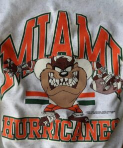 Vintage Style 1993 University of Miami Hurricanes Football Sweatshirt, Vintage Style 90s Shirt, Miami Hurricanes Sweater, Gift For Her, Gift For Him