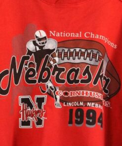 Vintage Style 1994 University of Nebraska Cornhuskers Huskers Champions Sweatshirt, Vintage Style 90s Shirt, Gift For her, Gift For him, Nebraska Shirt