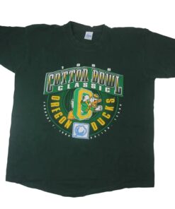 Vintage Style 1996 University Of Oregon T Cotton Bowl Classic Oregon Ducks T-Shirt Hoodie Sweatshirt Full Size Full Color Gift for NCAA Fans