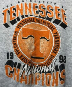 Vintage Style 1998 University of Tennessee National Champions Sweatshirt, Tennessee Volunteers Shirt, Gift For Her, Gift For Him,Tennessee Sweater