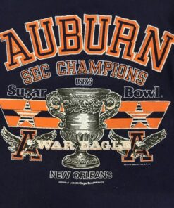 Vintage Style 80s Auburn Sugar Bowl SEC Champions T-Shirt, Auburn Tiger hoodie, Auburn Tiger Sweater, Gift for Her, Gift For Him