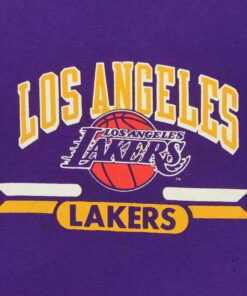 Vintage Style 80’s Champion NBA Los Angeles Lakers Crewneck T-shirt Printed Spell Out Big Logo Graphic, Sweatshirt, Hoodie, Shirt Gifts for Fans