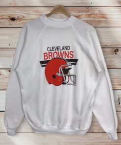Vintage Style 80’s NFL Cleveland Browns Crewneck Sweatshirt Printed Spell Out Big Logo Cleveland Browns Sweater Pullover, Hoodie, Shirt Gifts for Fans