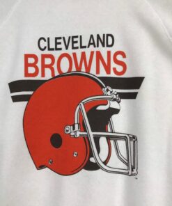 Vintage Style 80’s NFL Cleveland Browns Crewneck Sweatshirt Printed Spell Out Big Logo Cleveland Browns Sweater Pullover, Hoodie, Shirt Gifts for Fans