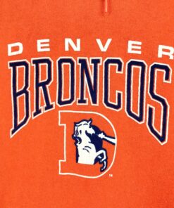 Vintage Style 80’s NFL Denver Broncos Pullover Hoodie Printed Spell Out Big Logo NFL Denver Broncos Sweater Pullover Ladies, Hoodie, Shirt Gifts for Fans